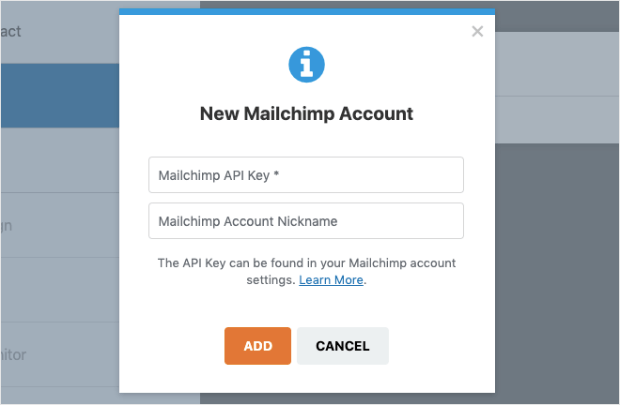 mailchimp wpforms integration