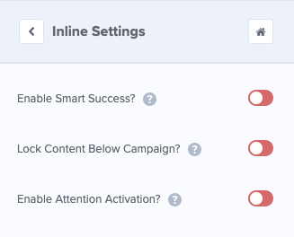 inline settings option content locking
