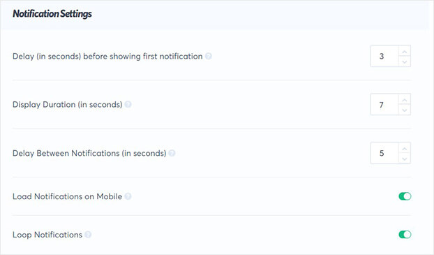 TrustPulse-social-proof-notification-display-settings_