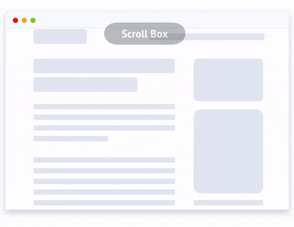 scroll box om example