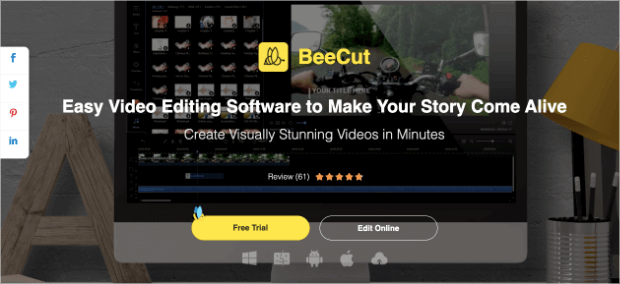 movie editor like instagram for mac