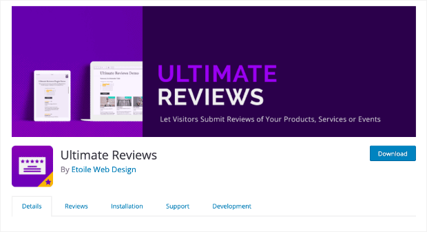 ultimate reviews wordpress plugin