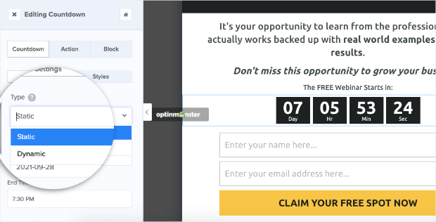 How to Create Scarcity With Countdown Timers in 5 EASY Steps - OptinMonster