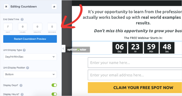 How to Create Scarcity With Countdown Timers in 5 EASY Steps - OptinMonster