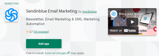 sendinblue app