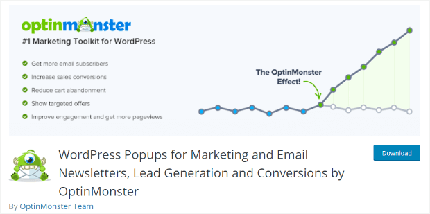 OptinMonster WordPress Plugin Page