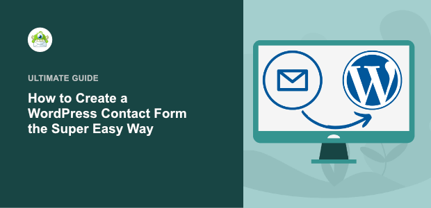how to create a contact form featured image