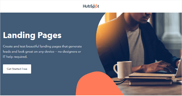 hubspot landing page builder