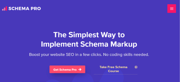 schema pro wordpress business plugin homepage