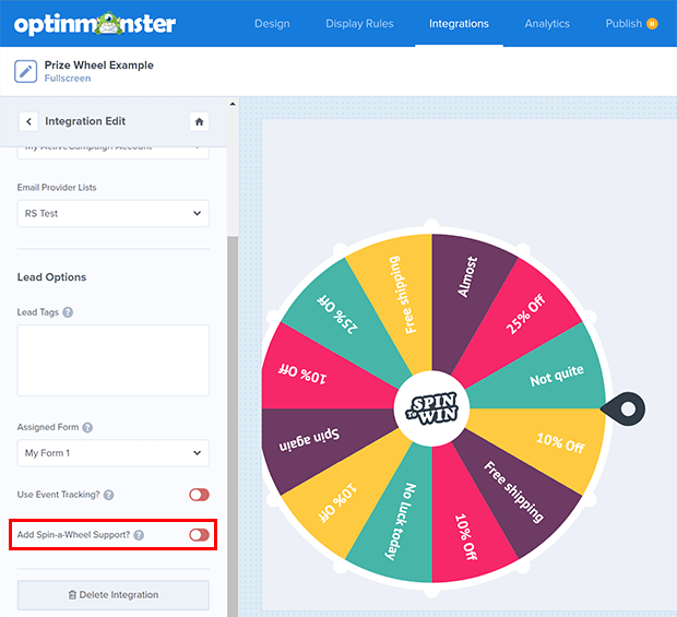 Infinite Apps  Ecwid: Discount Spin Wheel of Fortune (Spin to Win)