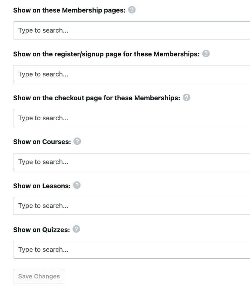 MemberPress settings in the OptinMonster WordPress plugin.