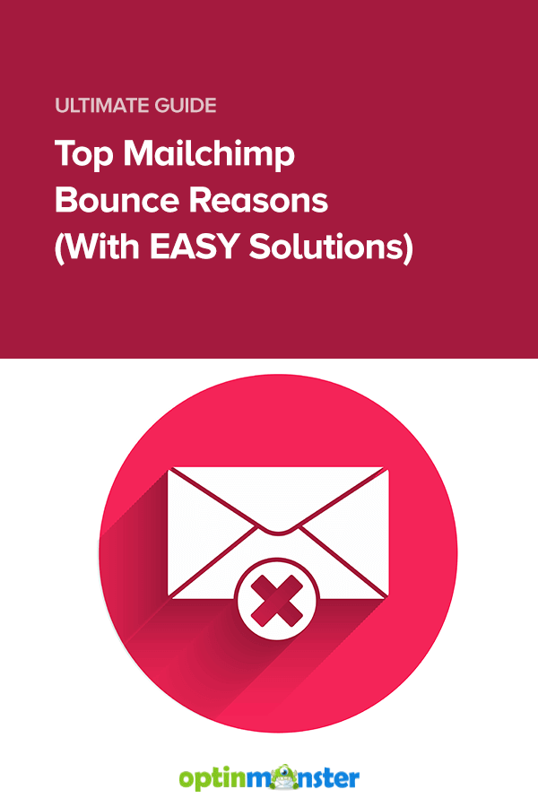 mailchimp bounce reasons pinterest