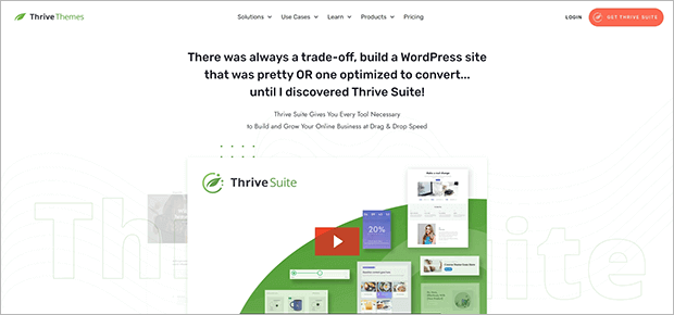 Thrive Suite homepage