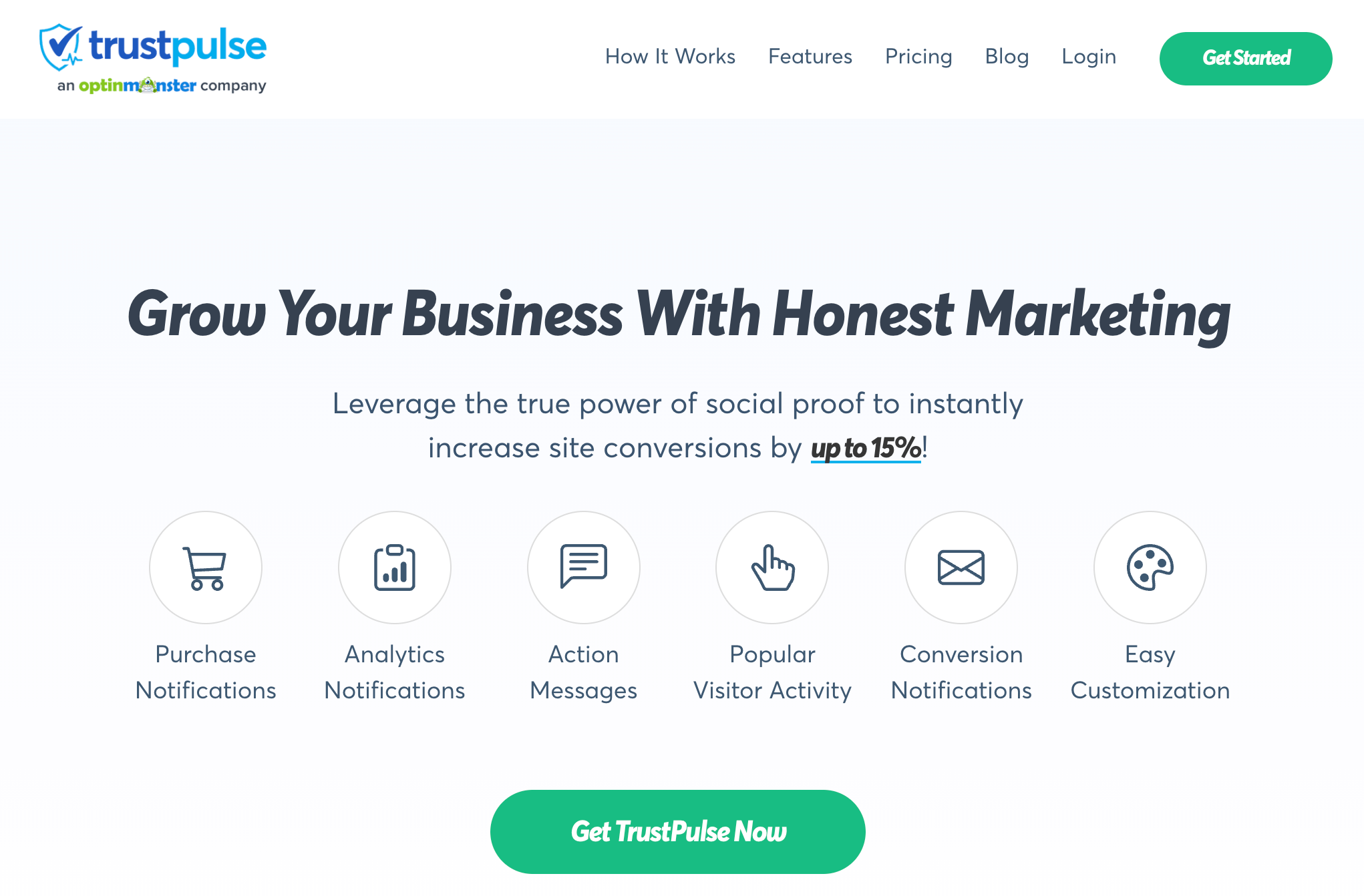 TrustPulse Home Page