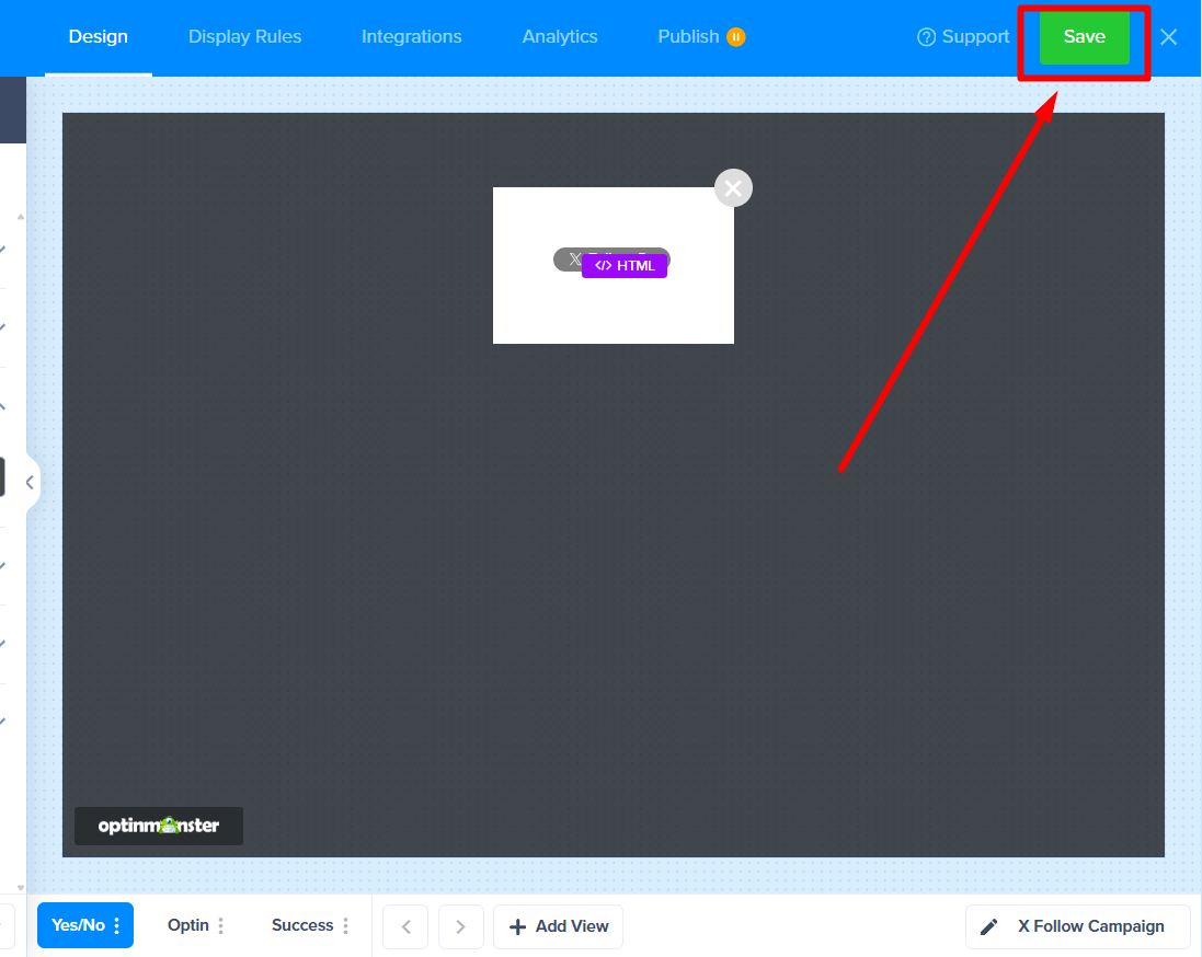 Save Button

