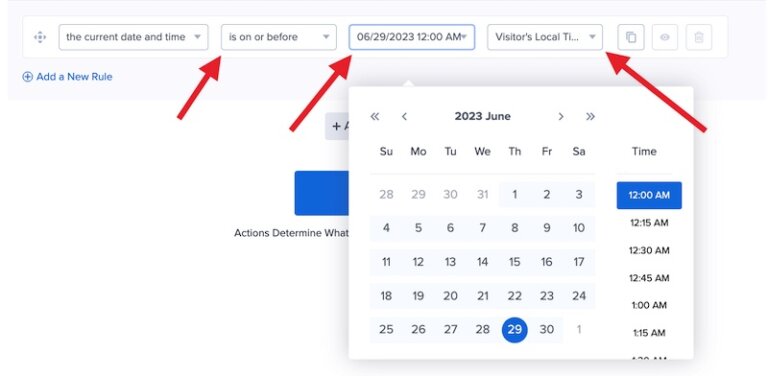 How to Schedule a Campaign Based on Date and Time - OptinMonster
