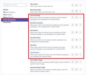 Target Information Folder Example How to Use Folders to Organize and Target OptinMonster Campaigns ...