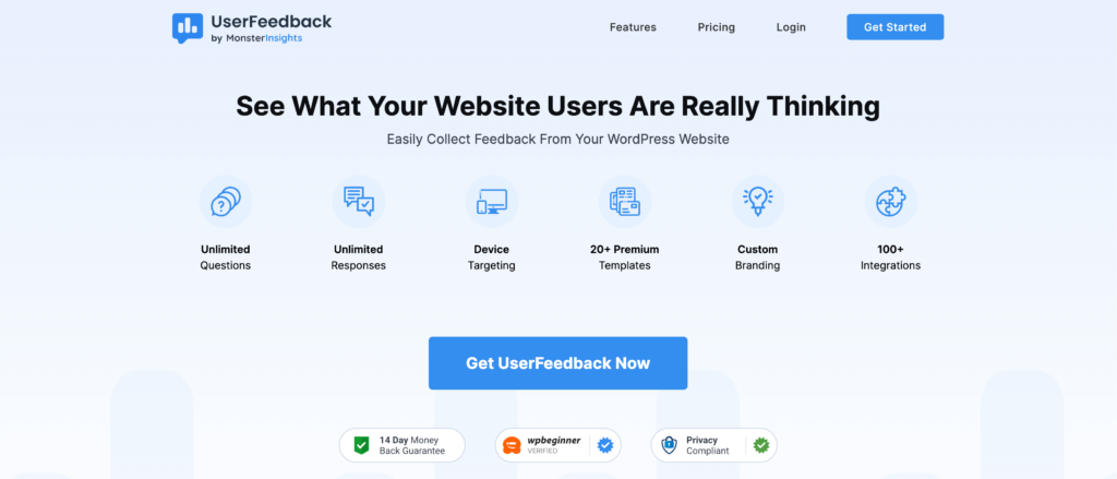 UserFeedback WordPress Form Builder