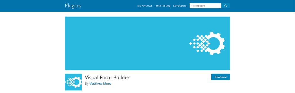 Visual Form Builder WordPress Form Plugin