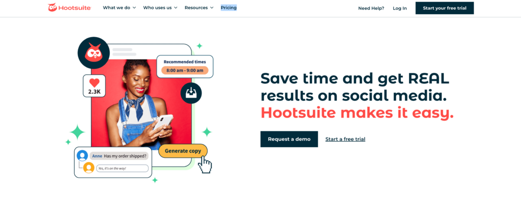 Marketing Automation Tools - Hootsuite