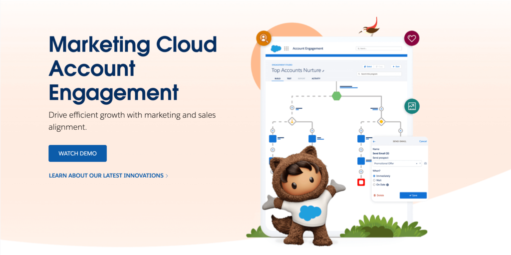Marketing Automation Tools - Salesforce Marketing Cloud Account Engagement