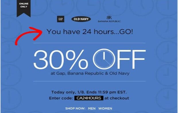 gap old navy discount