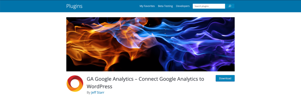 GA Google Analytics - google analytics plugins for WordPress