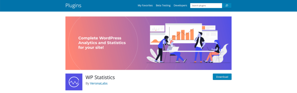 WP Statistics - google analytics plugins for WordPress