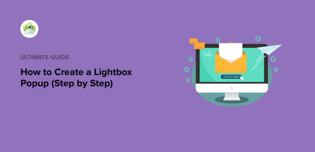 how to create a lightbox popup