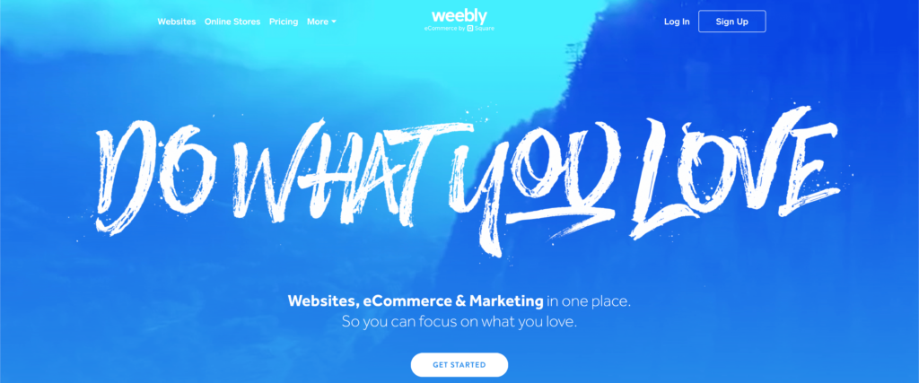 weebly - blogging sites