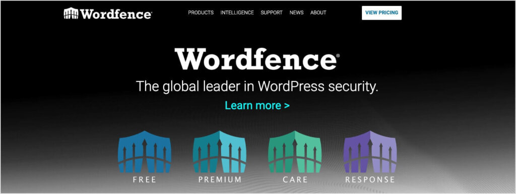 Wordfence security plugin for WordPress