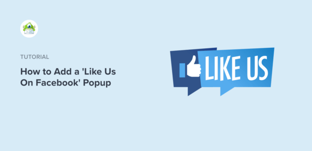 like us on facebook popup