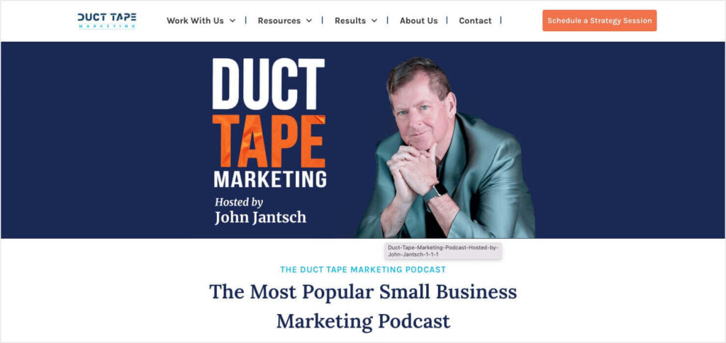 The Duct Tape Marketing Podcast