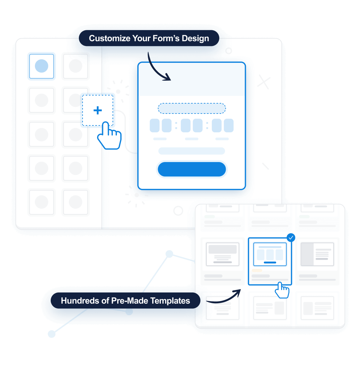 Easily customize your optin form, then trigger it with the click of any link, button or image on your site.