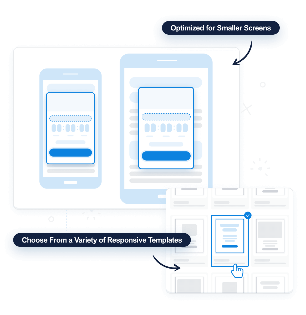 OptinMonster offers both fully responsive popups and mobile-optimized templates and device targeting.