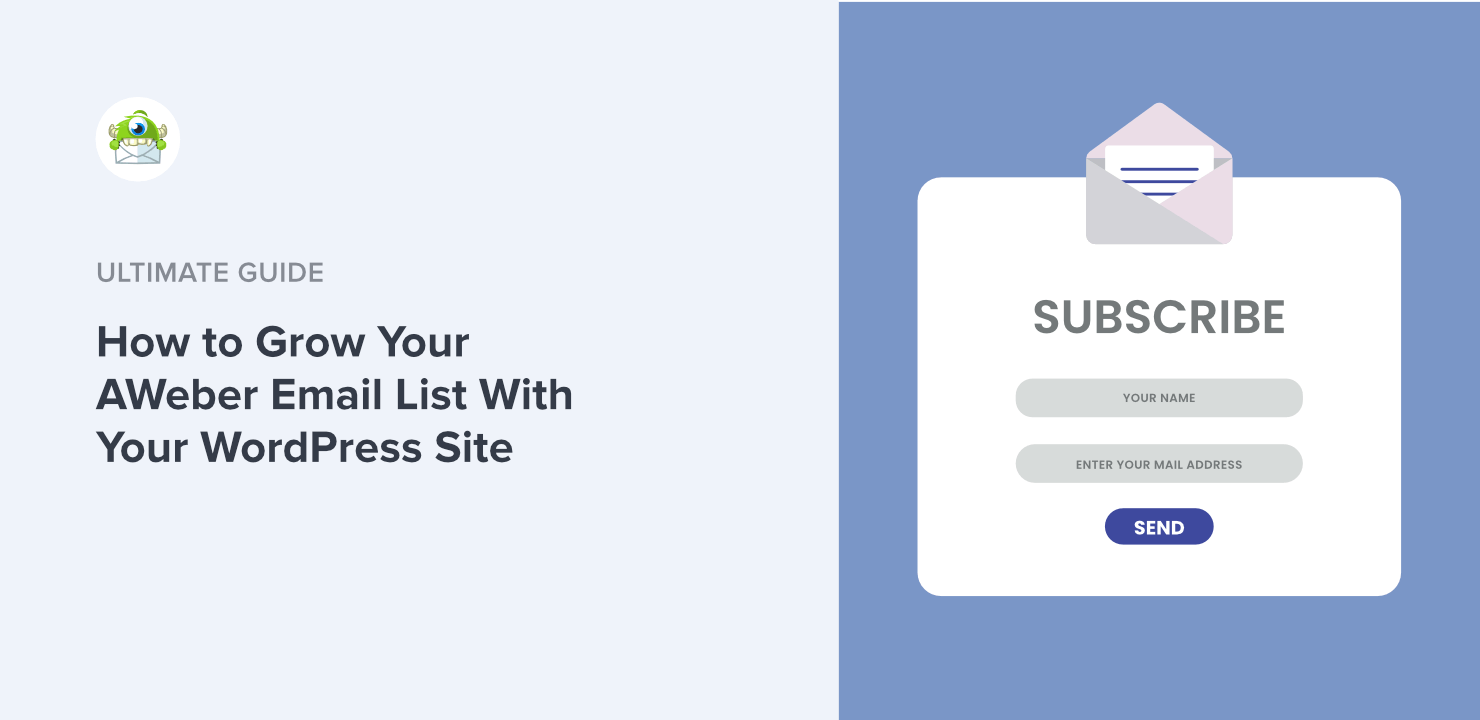 Use Your WordPress Site to Grow Your AWeber Email List