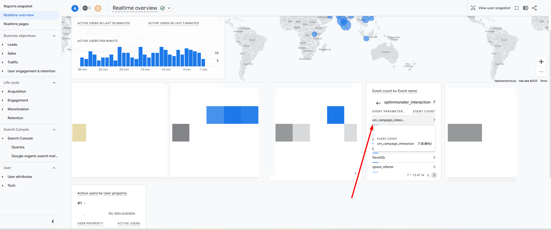 Realtime om_campaign_interaction