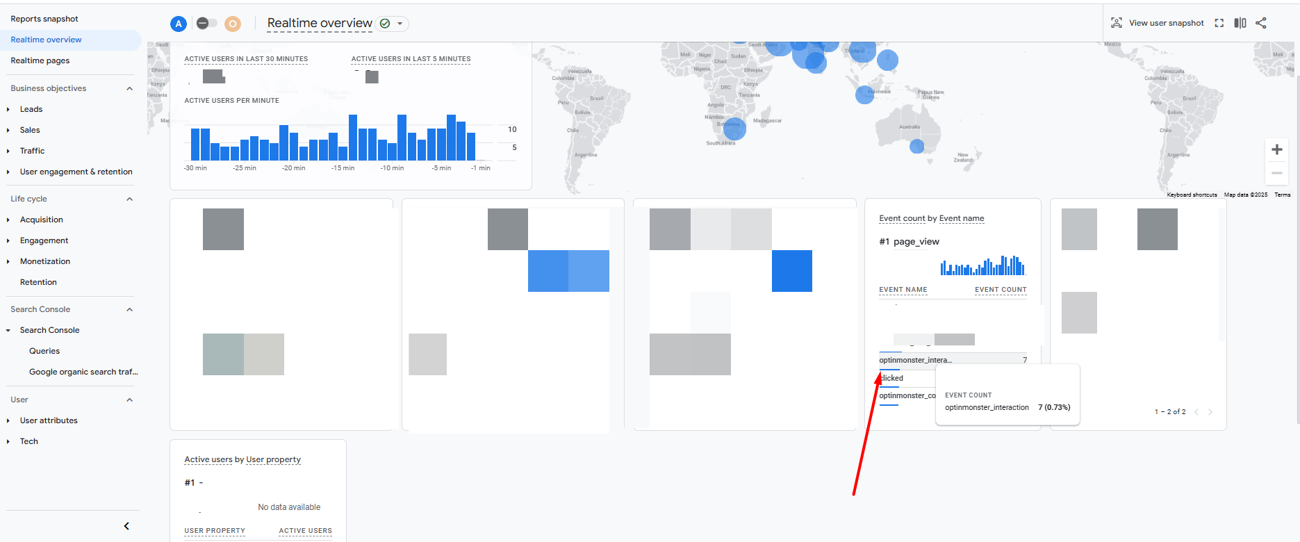 Realtime optinmonster_interaction event name