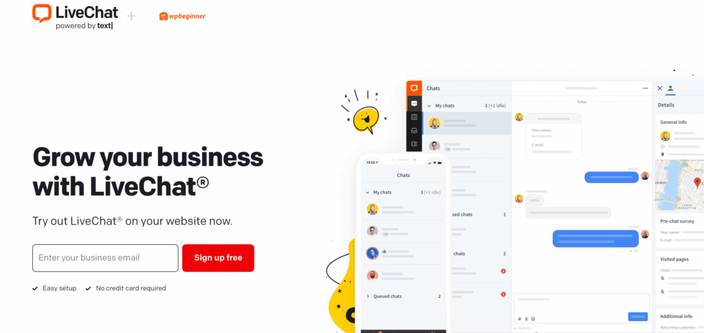 Black Friday Marketing Tools - LiveChat