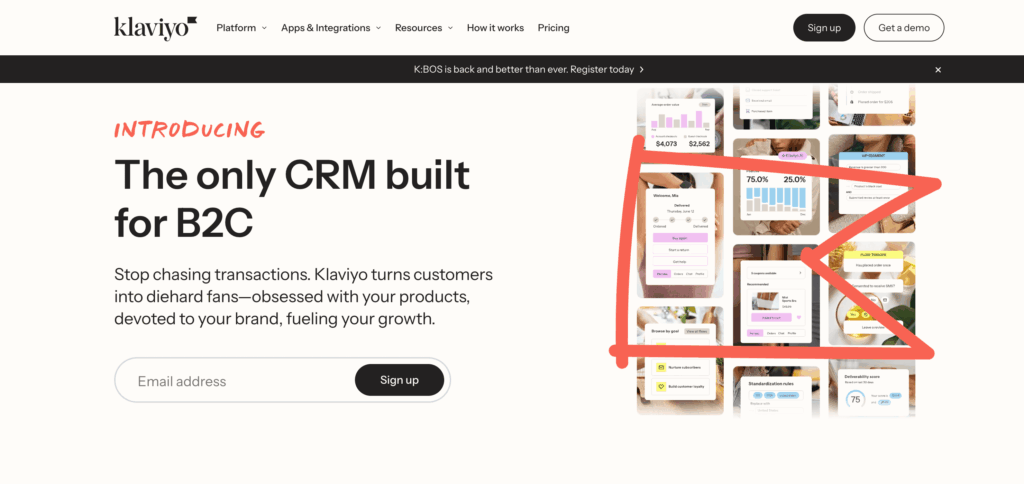 Marketing Automation Tools - Klaviyo