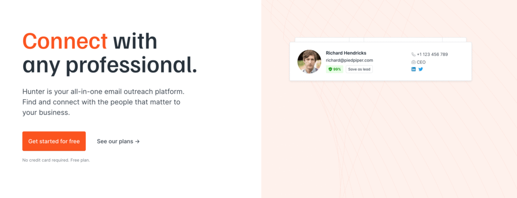Hunter - lead generation tool - OptinMonster Hunter - lead generation tool