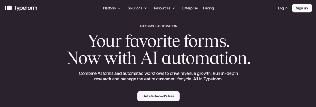 TypeForm - lead generation software - OptinMonster TypeForm - lead generation software