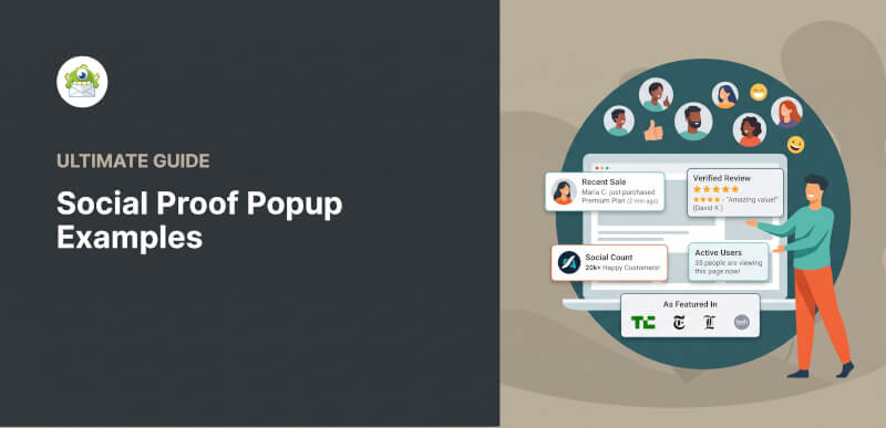 Social proof popup examples - OptinMonster Social proof popup examples